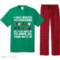 Best Chicken Art For Women Poultry Themed Chicken Farmer Pajama Set thumb 0