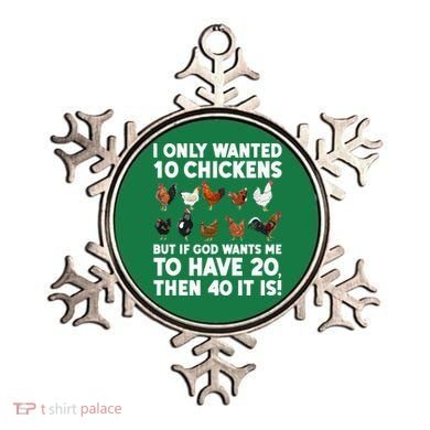 Best Chicken Art For Women Poultry Themed Chicken Farmer Ornament