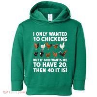 Best Chicken Art For Women Poultry Themed Chicken Farmer Toddler Hoodie thumb 0