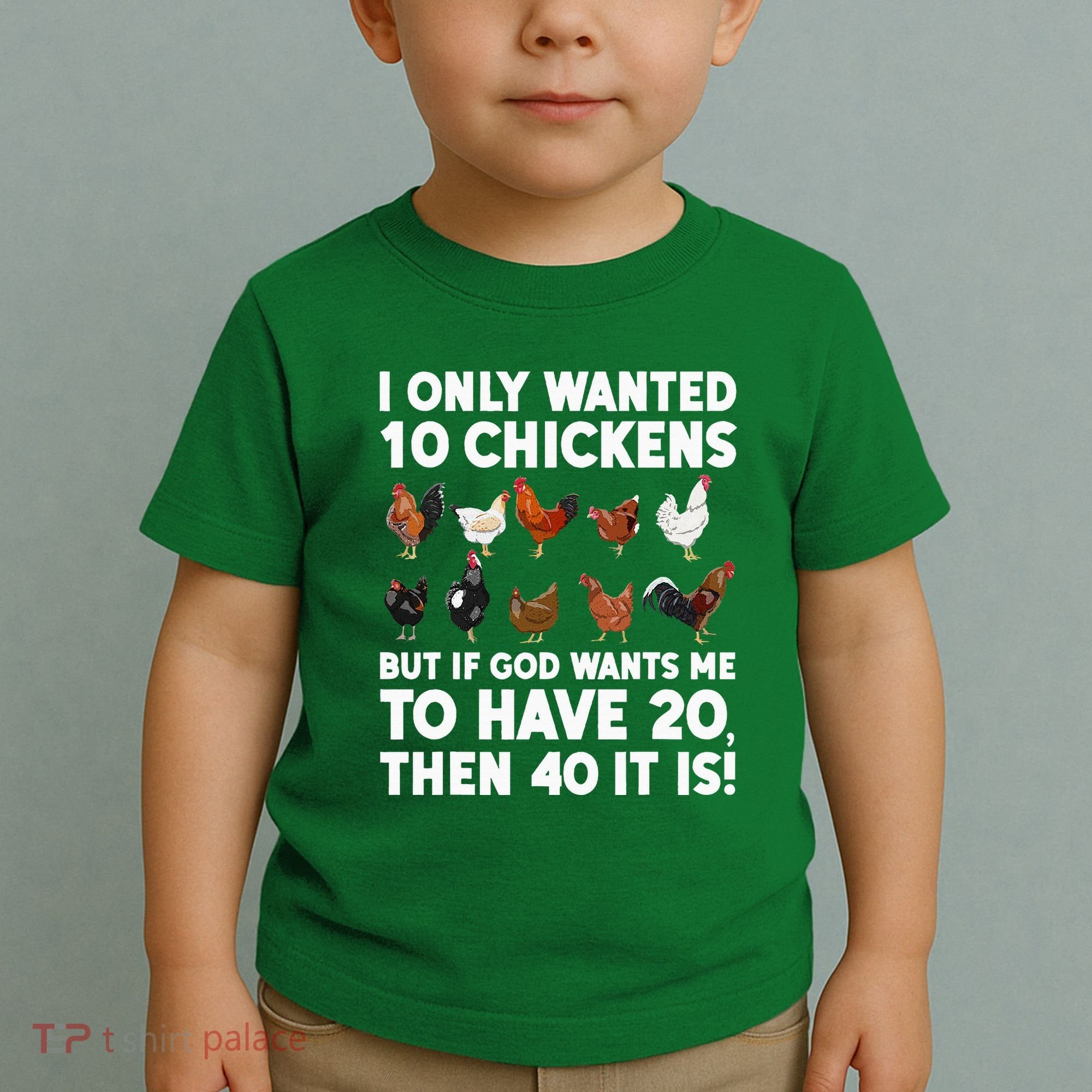 Best Chicken Art For Women Poultry Themed Chicken Farmer Toddler T-Shirt