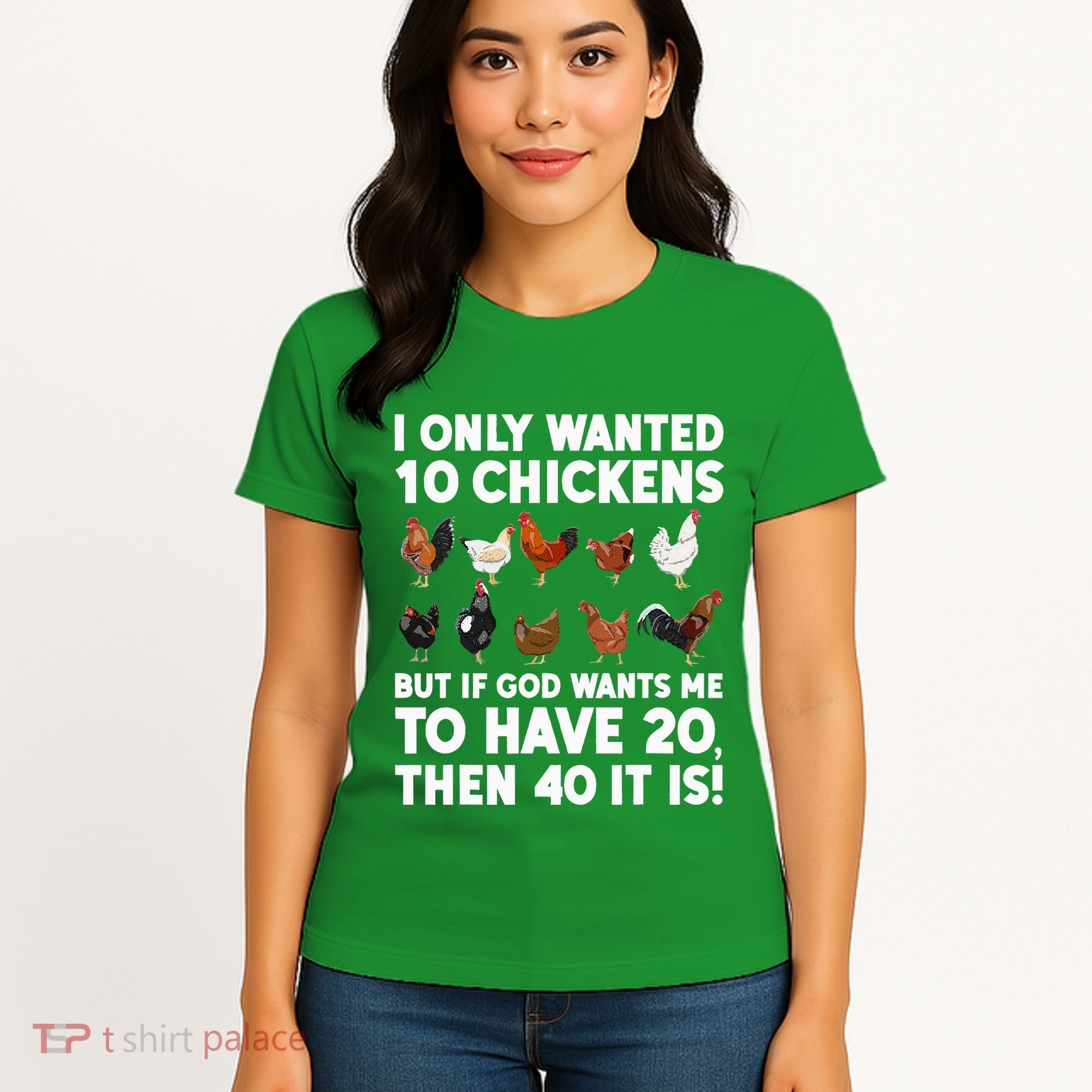 Best Chicken Art For Women Poultry Themed Chicken Farmer Women's T-Shirt