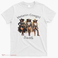 Black Cowgirls African American Texas Gift Women T-Shirt thumb 0