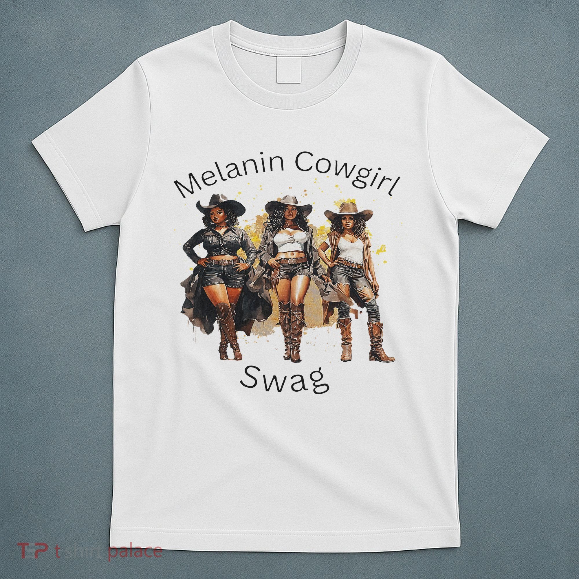 Black Cowgirls African American Texas Gift Women T-Shirt