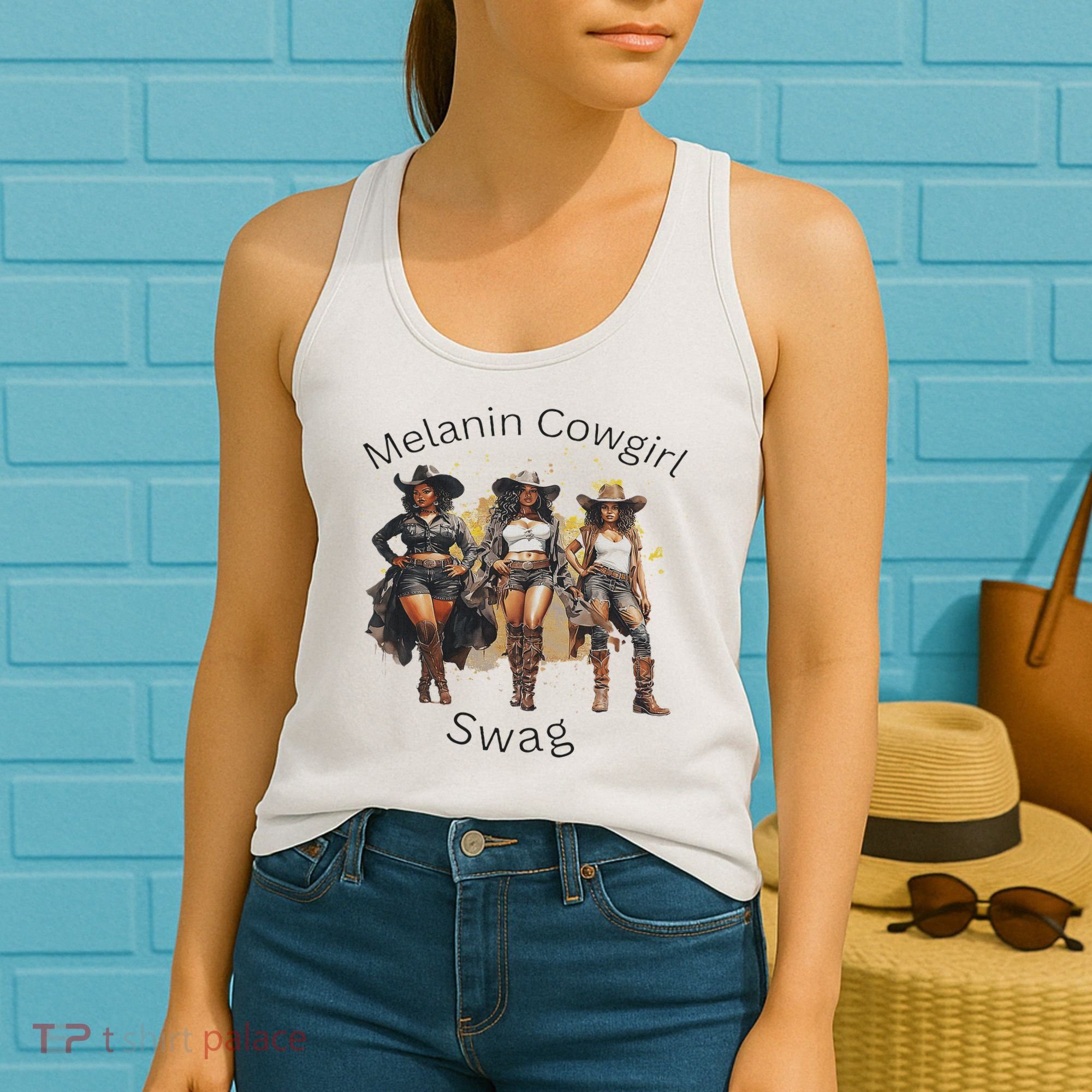 Black Cowgirls African American Texas Gift Women Women's Tank Top