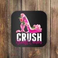 Breast Cancer Awareness Crush Breast Cancer Coaster thumb 0
