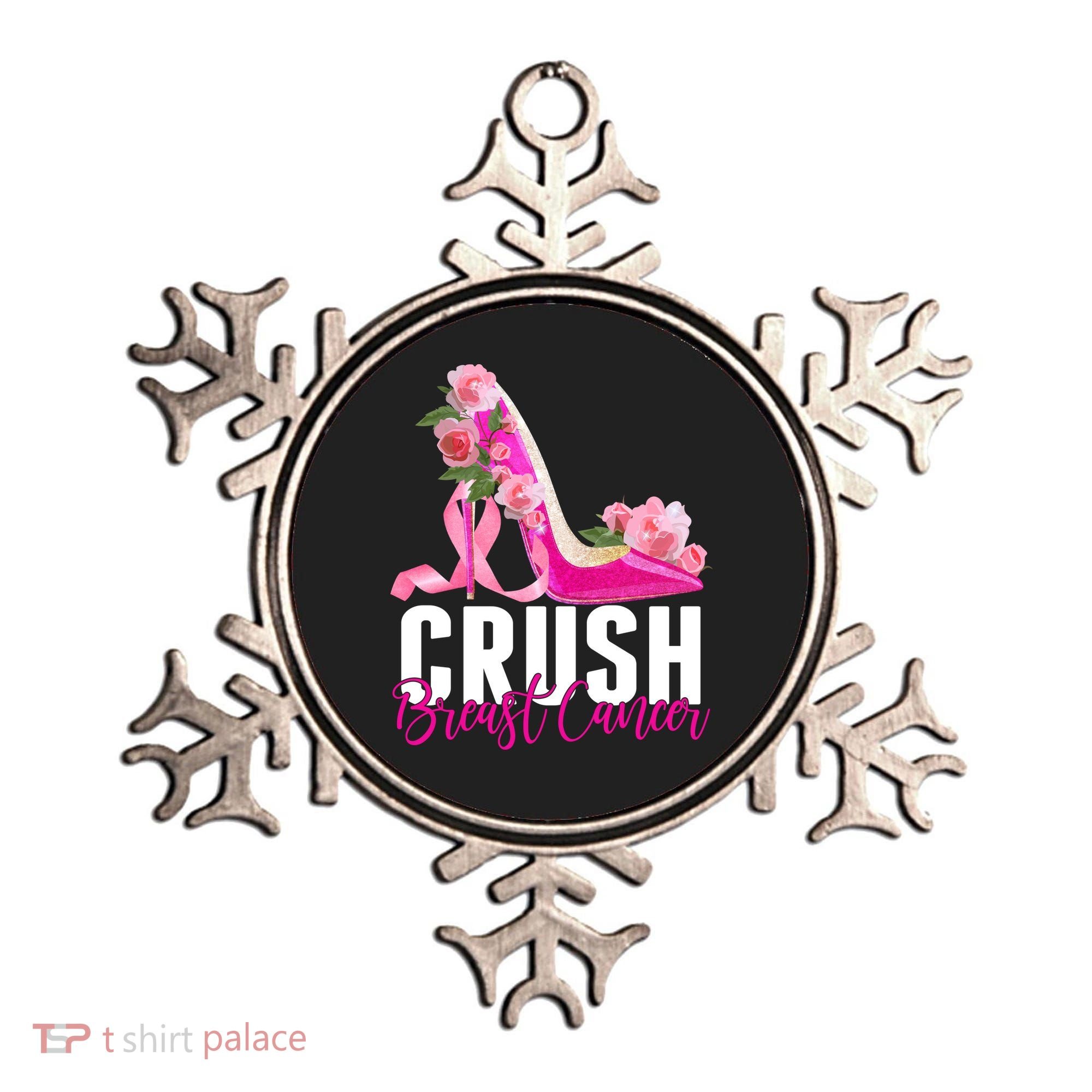 Breast Cancer Awareness Crush Breast Cancer Ornament
