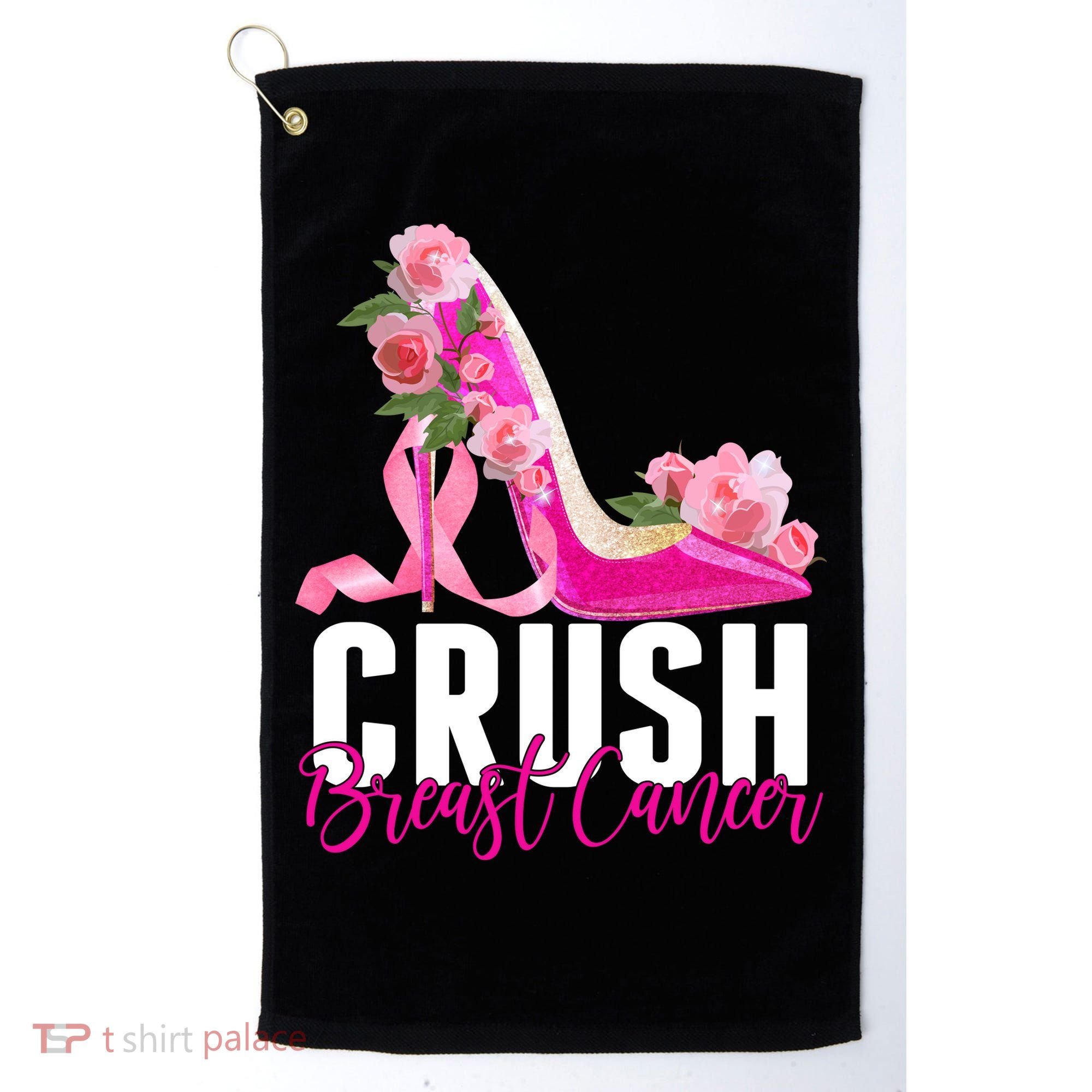 Breast Cancer Awareness Crush Breast Cancer Golf Towel