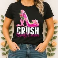 Breast Cancer Awareness Crush Breast Cancer Women's T-Shirt thumb 2