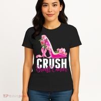 Breast Cancer Awareness Crush Breast Cancer Women's T-Shirt thumb 4
