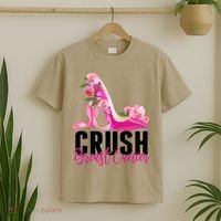 Breast Cancer Awareness Crush Breast Cancer T-Shirt thumb 2