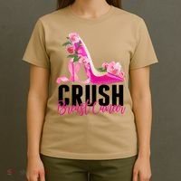 Breast Cancer Awareness Crush Breast Cancer T-Shirt thumb 4