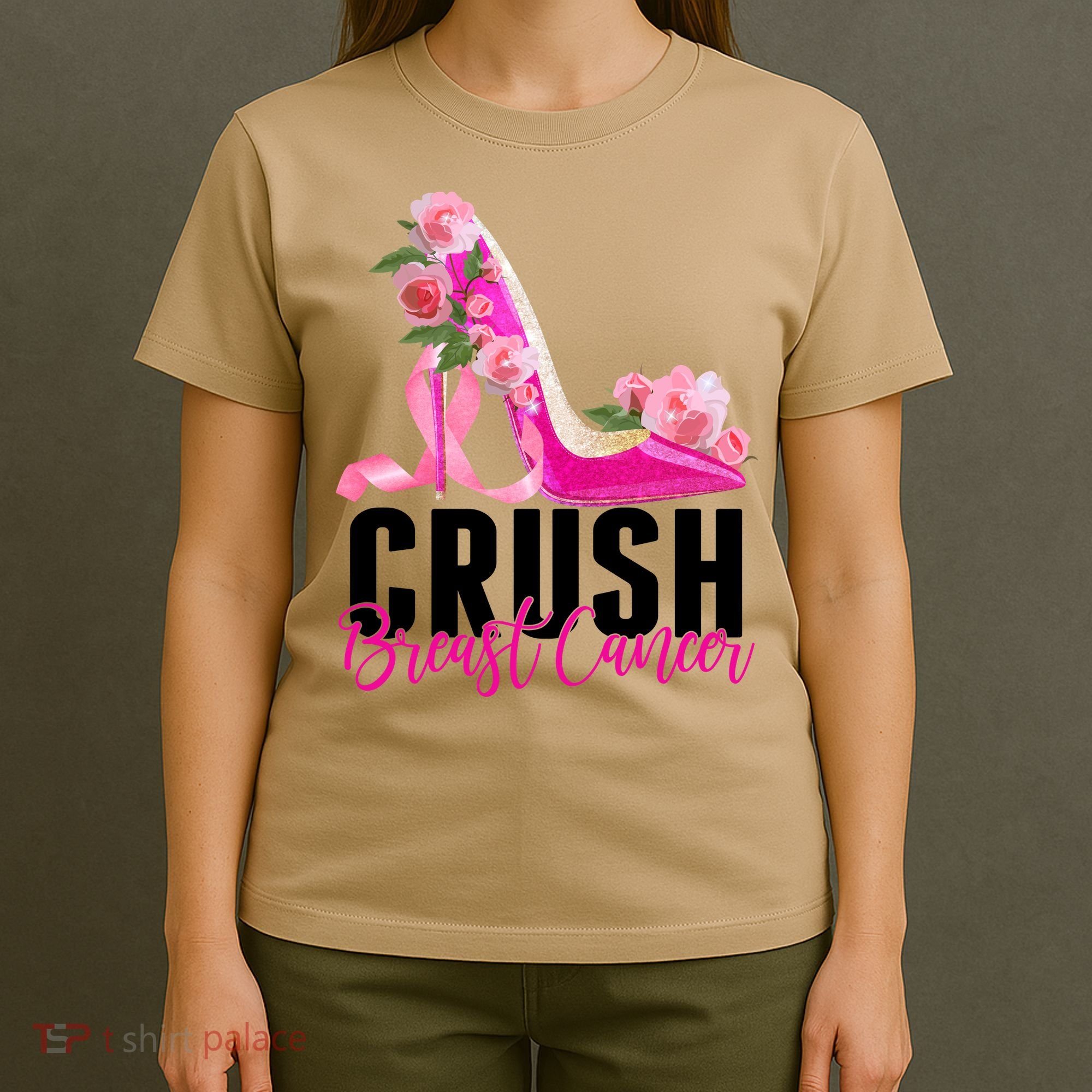 Breast Cancer Awareness Crush Breast Cancer T-Shirt