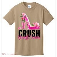 Breast Cancer Awareness Crush Breast Cancer Kids T-Shirt thumb 0