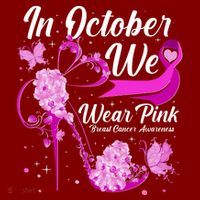 Breast Cancer Awareness In October We Wear Pink Flower High Heels Kids Sweatshirt thumb 2