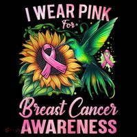 Breast Cancer Awareness Hummingbird Sunflower Coffee Mug thumb 5