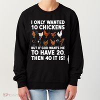 Best Chicken Art Poultry Themed Chicken Farmer Women's Sweatshirt thumb 0