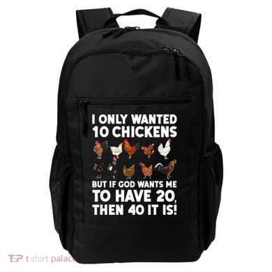 Best Chicken Art Poultry Themed Chicken Farmer Backpack