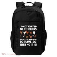 Best Chicken Art Poultry Themed Chicken Farmer Backpack thumb 0