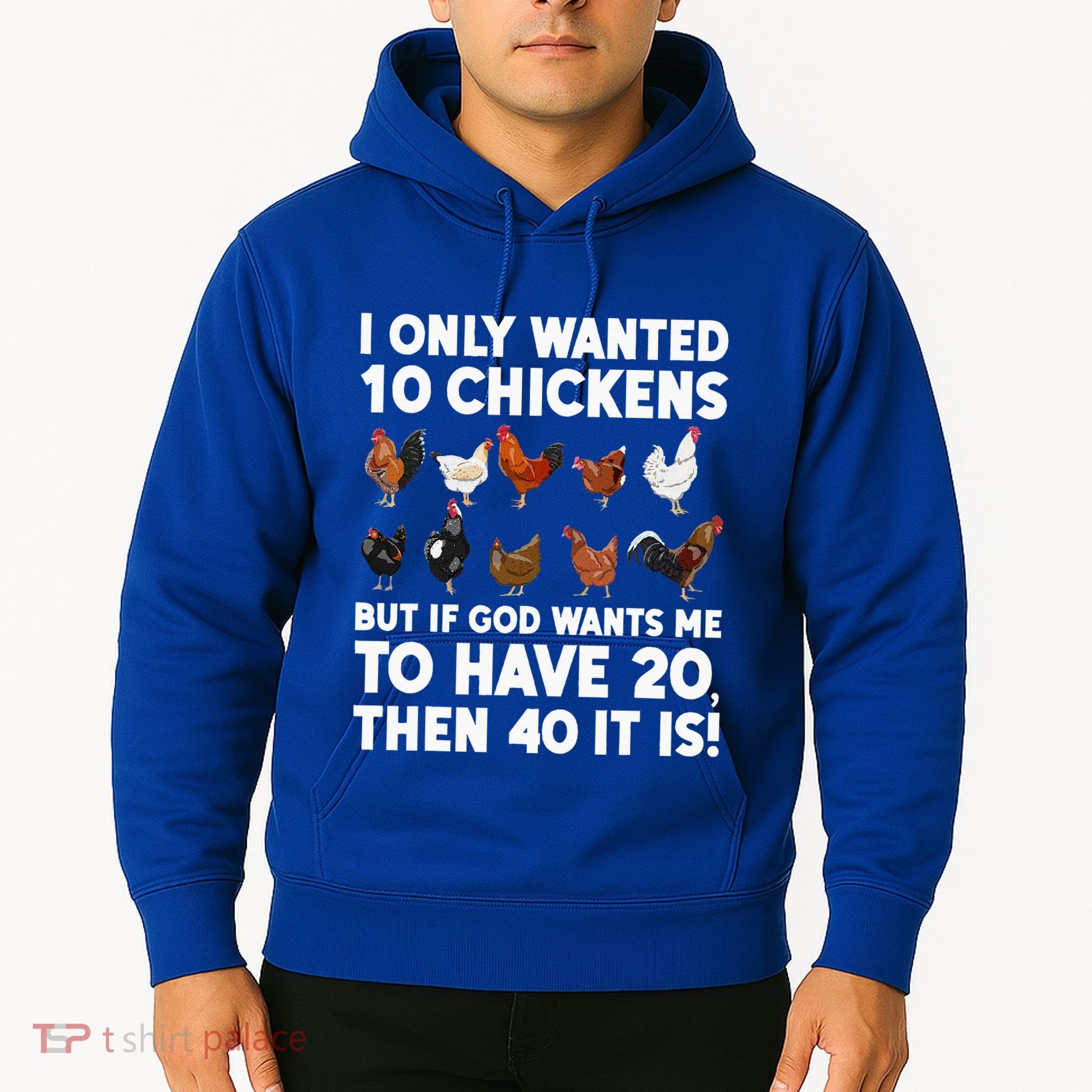 Best Chicken Art Poultry Themed Chicken Farmer Hoodie