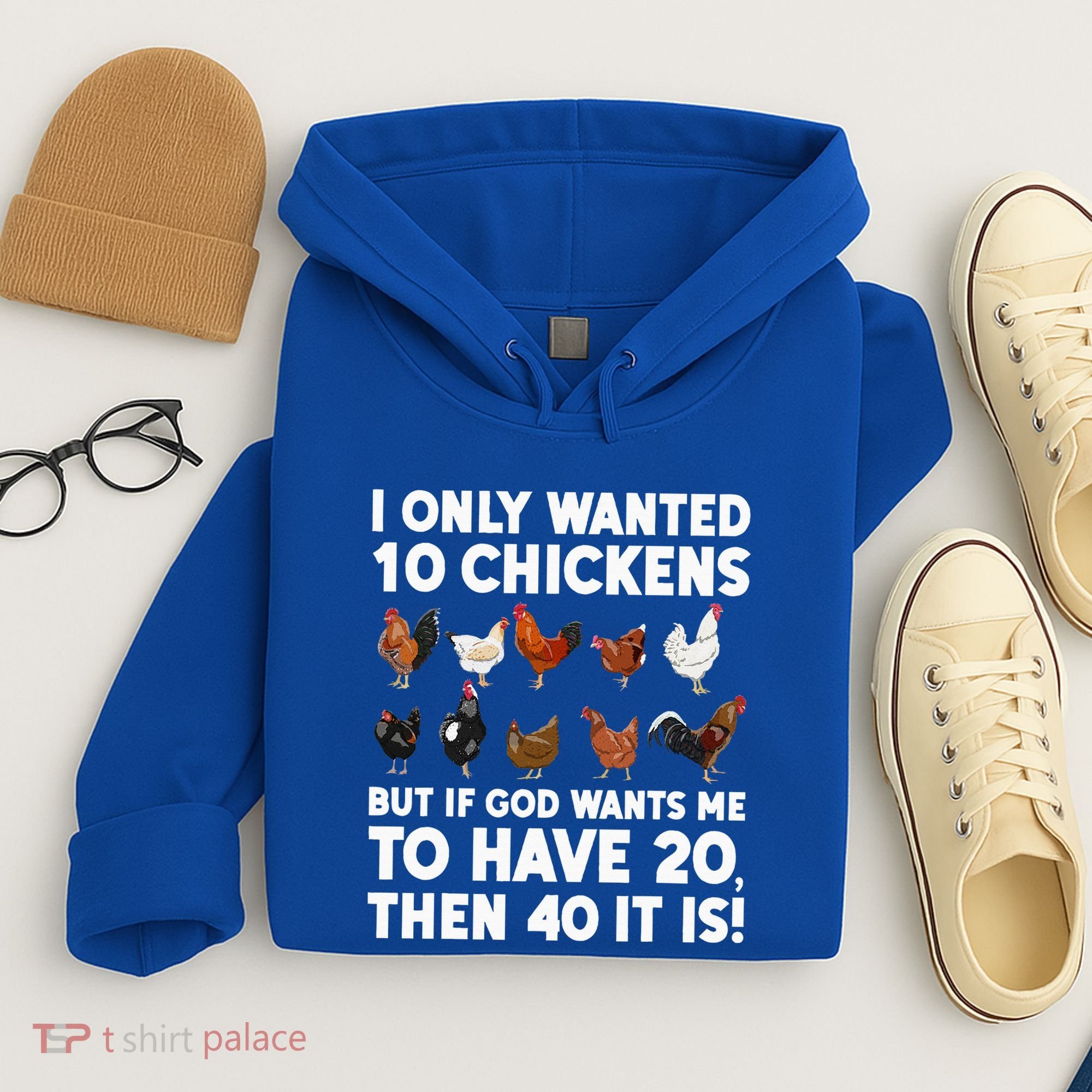 Best Chicken Art Poultry Themed Chicken Farmer Hoodie