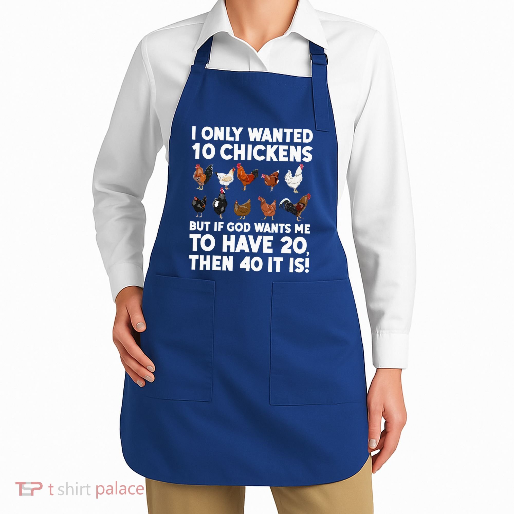 Best Chicken Art Poultry Themed Chicken Farmer Apron
