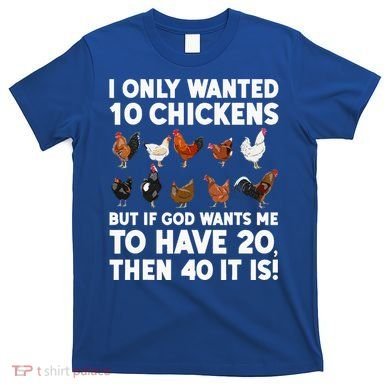 Best Chicken Art Poultry Themed Chicken Farmer T-Shirt