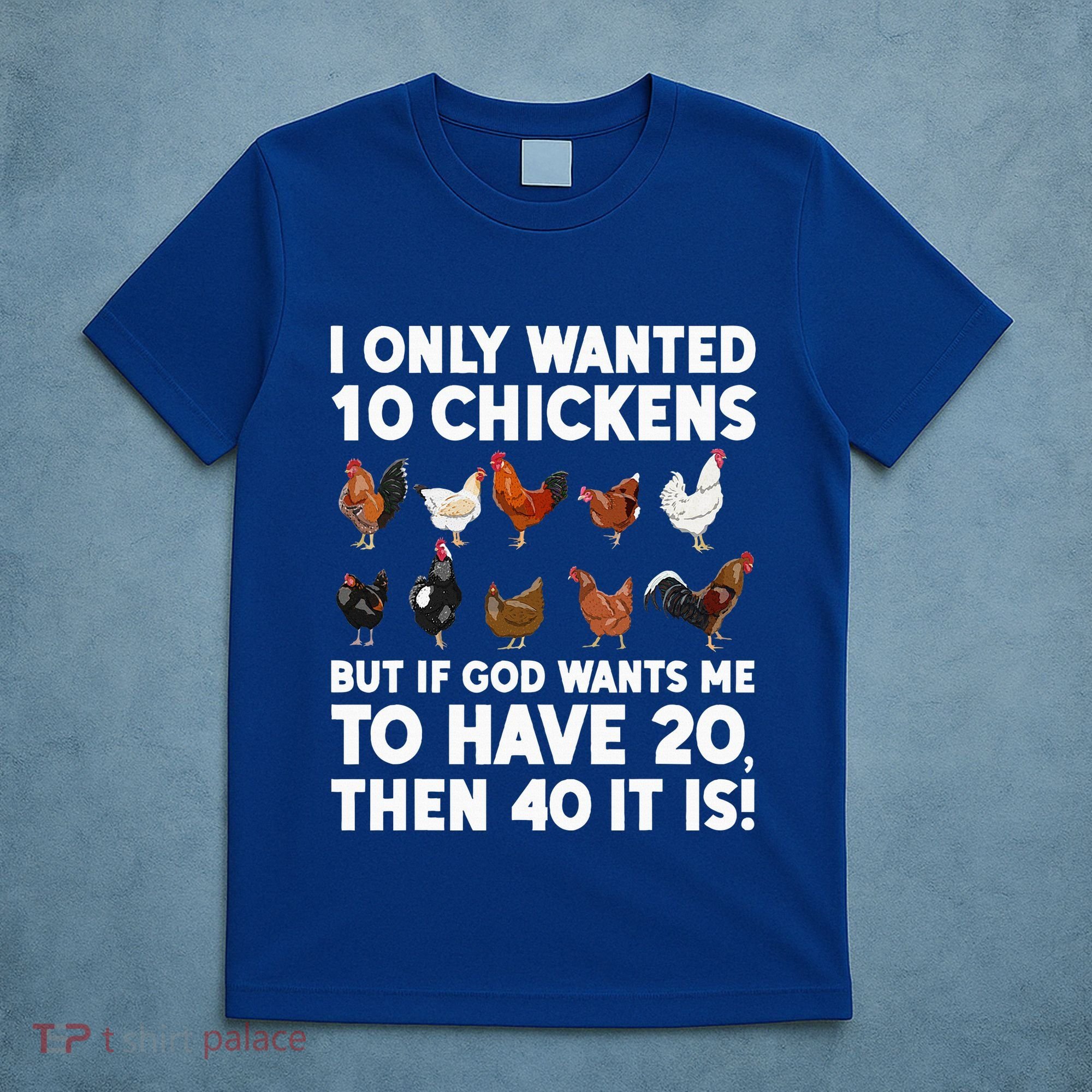 Best Chicken Art Poultry Themed Chicken Farmer T-Shirt