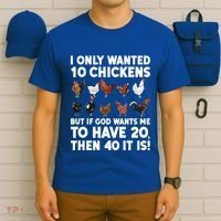 Best Chicken Art Poultry Themed Chicken Farmer T-Shirt thumb 6