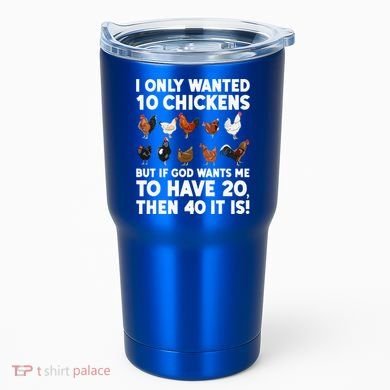 Best Chicken Art Poultry Themed Chicken Farmer Tumbler