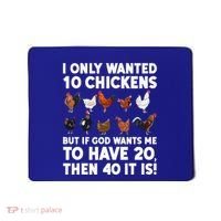 Best Chicken Art Poultry Themed Chicken Farmer Mousepad thumb 0