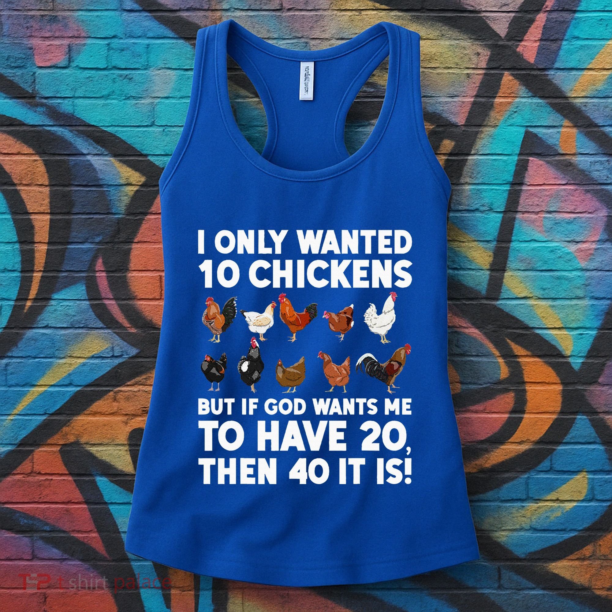 Best Chicken Art Poultry Themed Chicken Farmer Women's Tank Top