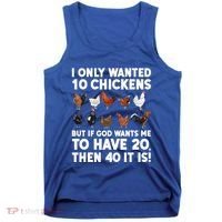 Best Chicken Art Poultry Themed Chicken Farmer Tank Top thumb 0