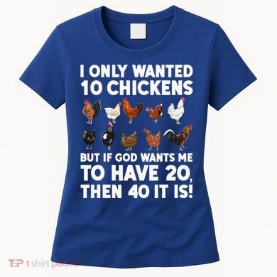Best Chicken Art Poultry Themed Chicken Farmer Women's T-Shirt