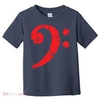 Bass Clef Antique Red Bass Players Toddler T-Shirt thumb 0