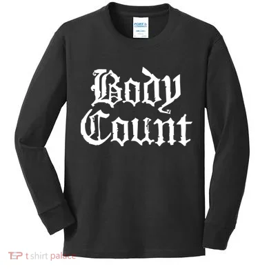 BODY COUNT Kids Long Sleeve Shirt