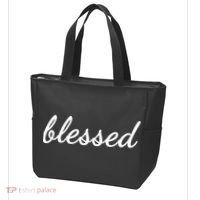 Blessed Christian Tote Bag thumb 3