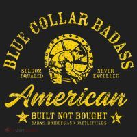 Blue Collar Badass Women's Sweatshirt thumb 2