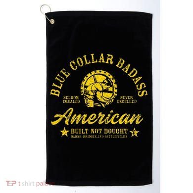 Blue Collar Badass Golf Towel