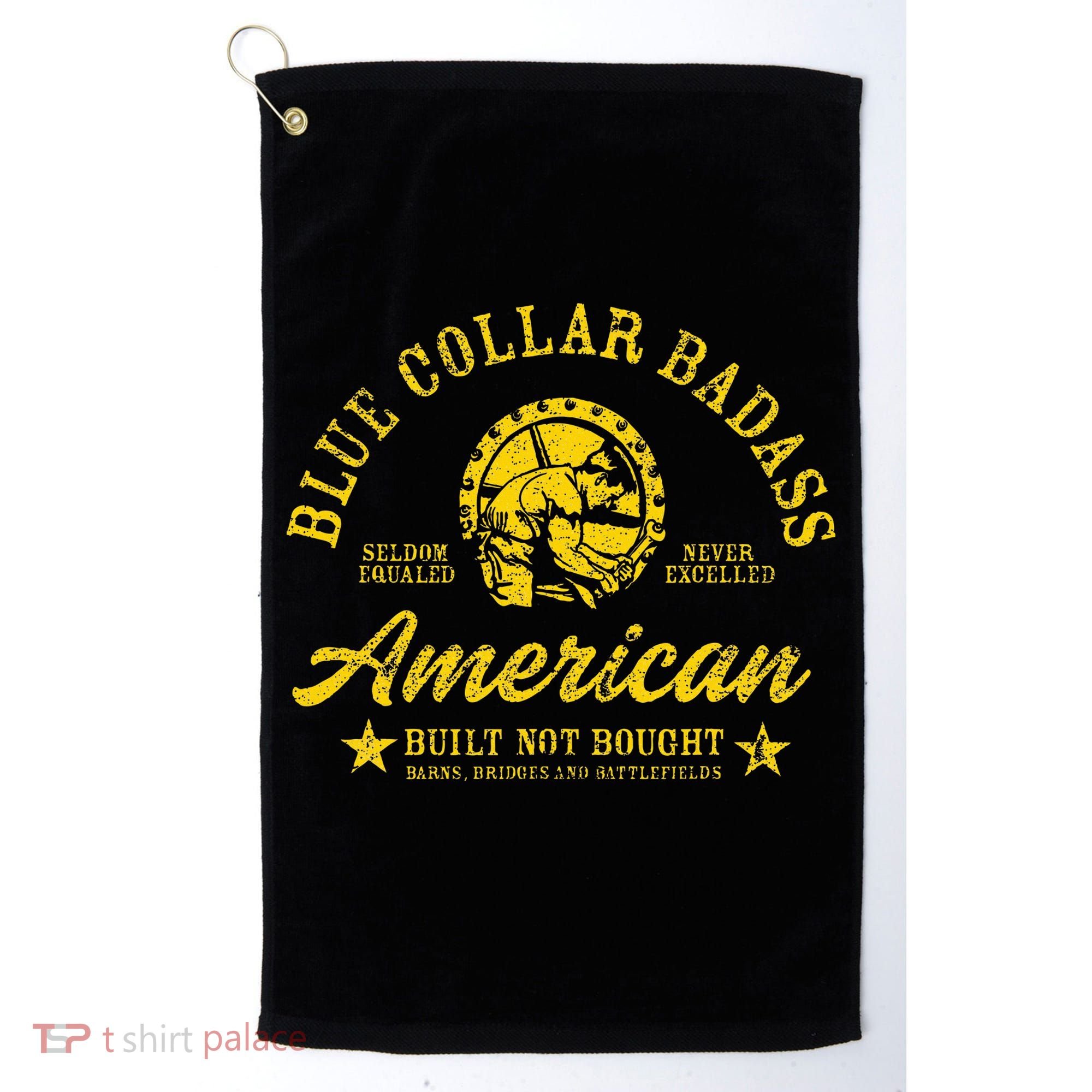 Blue Collar Badass Golf Towel