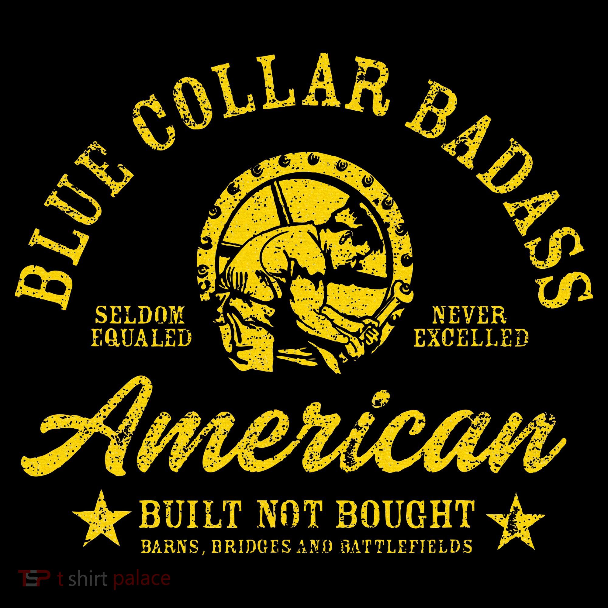 Blue Collar Badass Toddler T-Shirt