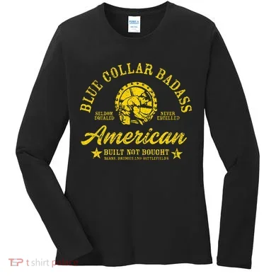 Blue Collar Badass Women's Long Sleeve Shirt