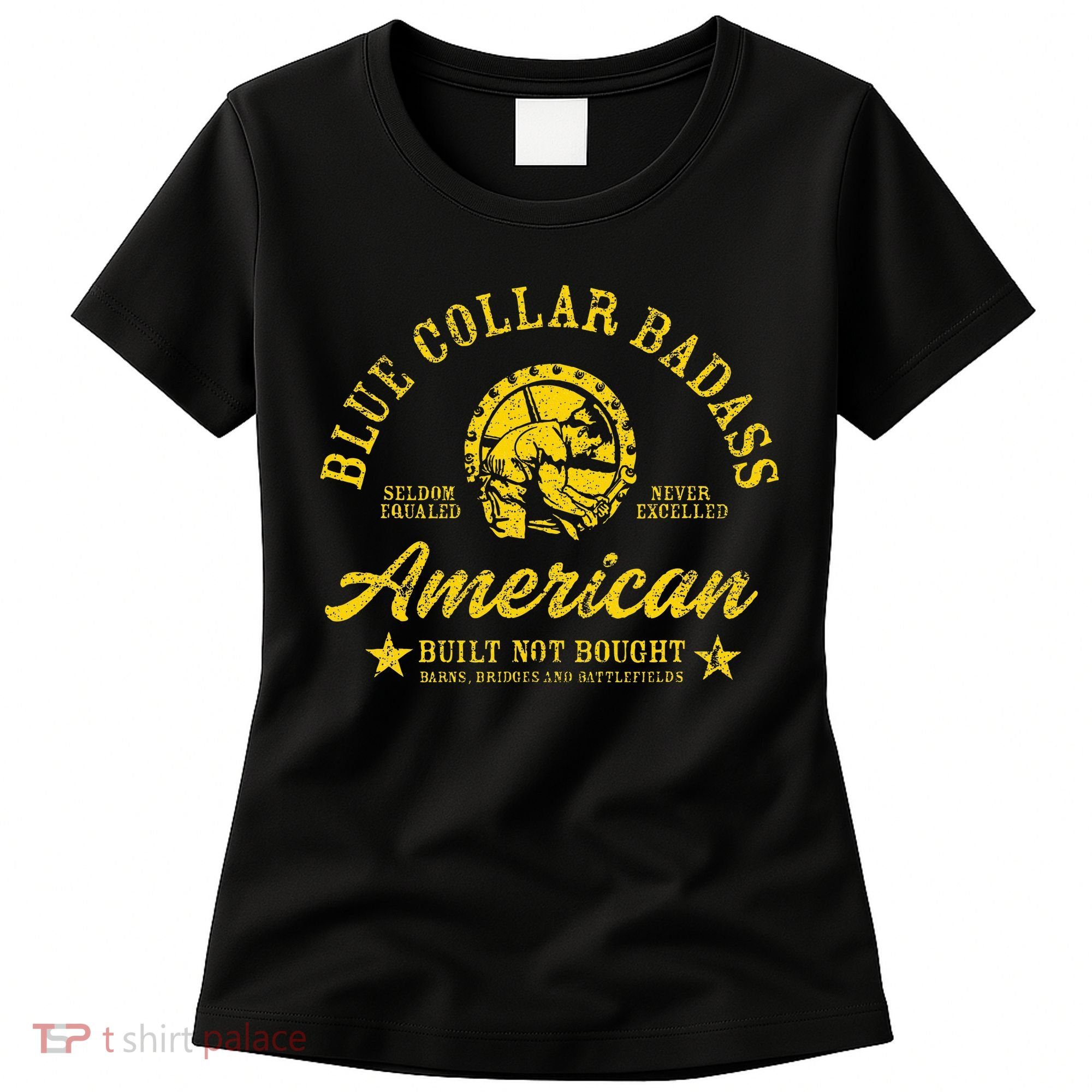 Blue Collar Badass Women's T-Shirt