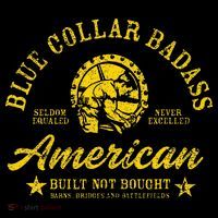 Blue Collar Badass Women's T-Shirt thumb 6