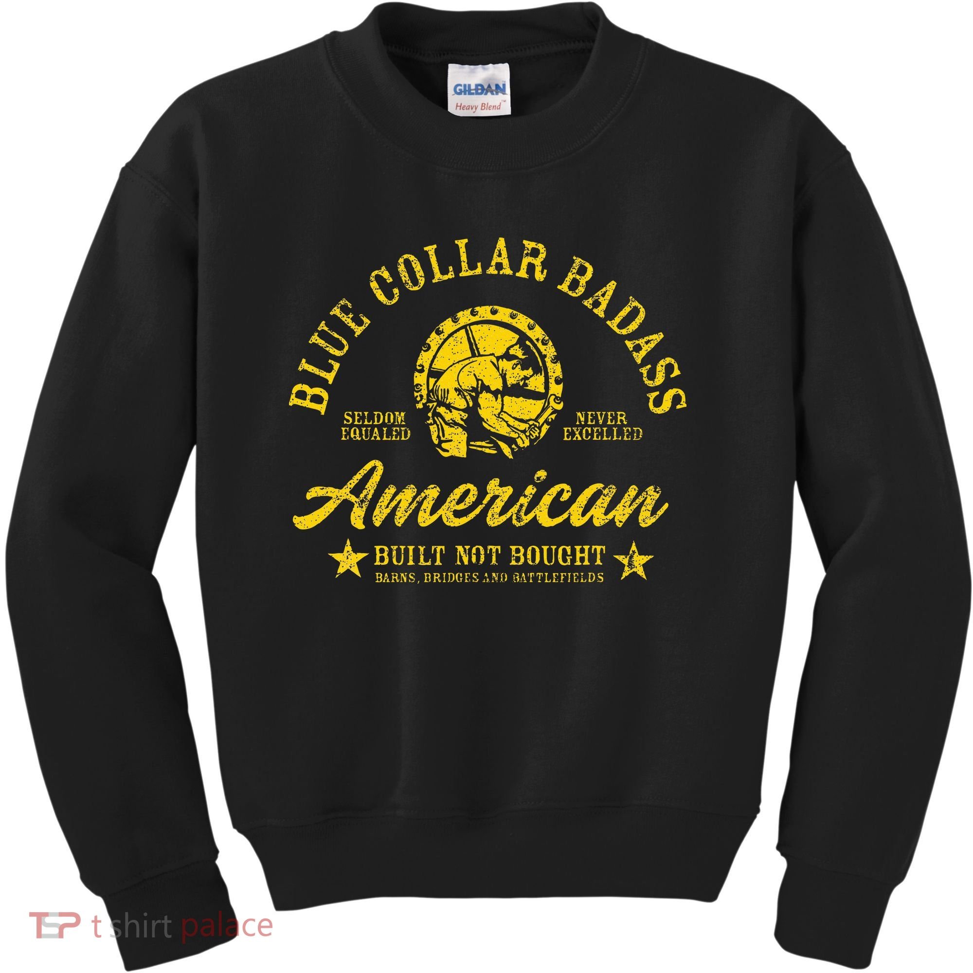Blue Collar Badass Kids Sweatshirt