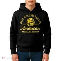 Blue Collar Badass Kids Hoodie thumb 4