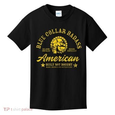 Blue Collar Badass Kids T-Shirt
