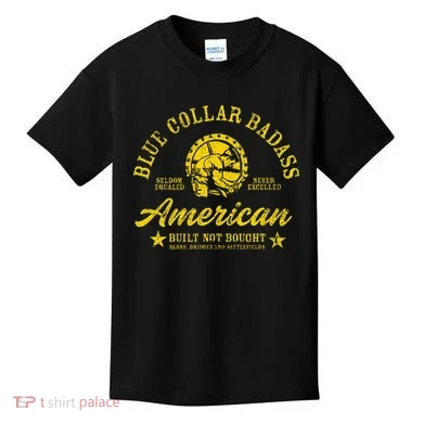 Blue Collar Badass Kids T-Shirt