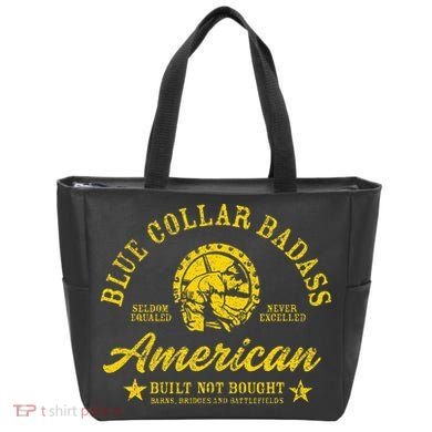 Blue Collar Badass Tote Bag