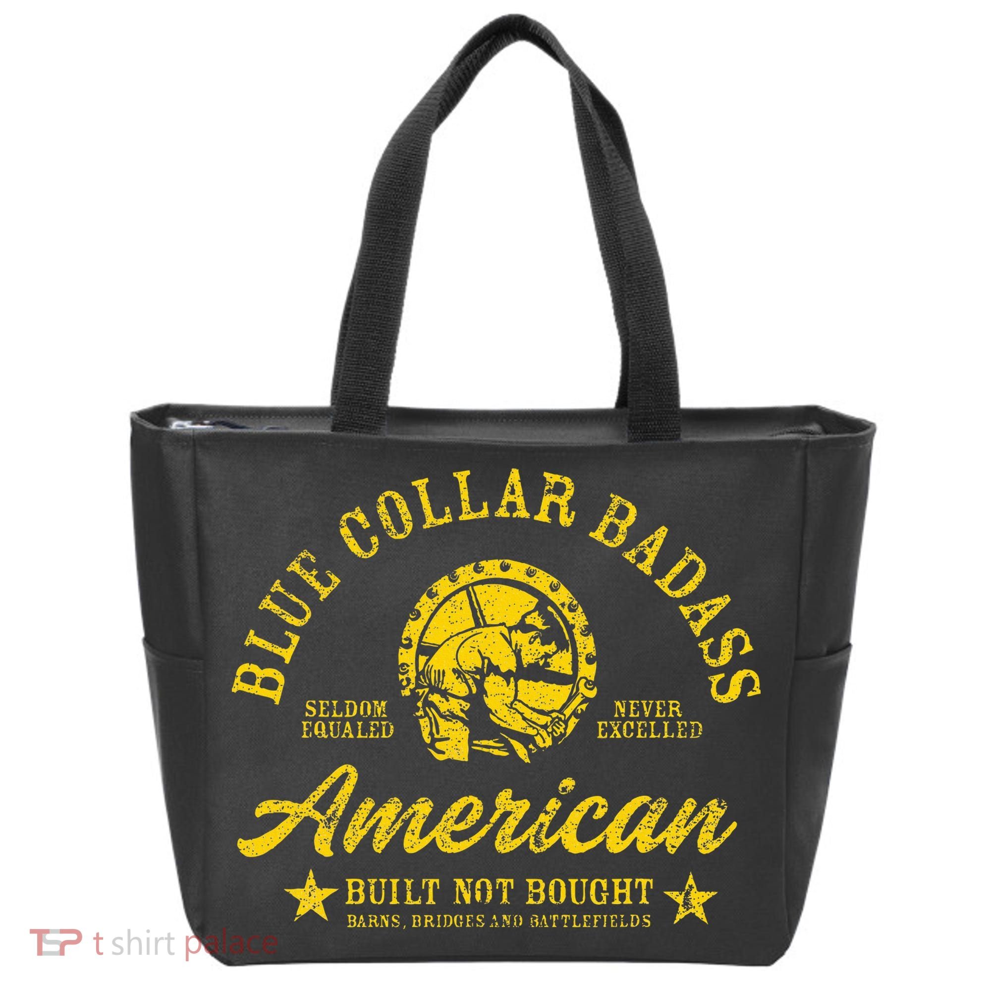 Blue Collar Badass Tote Bag