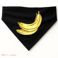 Banana Costume USA-Made Doggie Bandana thumb 0